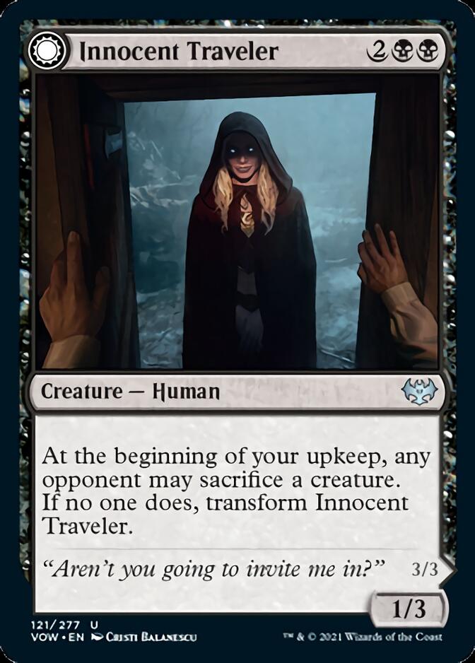 Innocent Traveler // Malicious Invader [Innistrad: Crimson Vow] | Mega City Incorporated