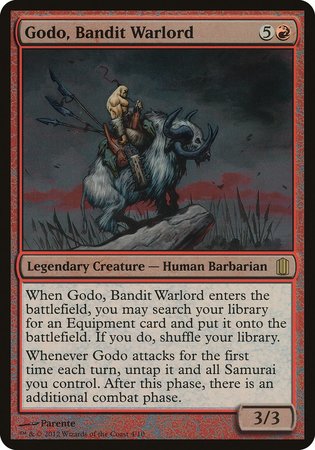 Godo, Bandit Warlord (Commander's Arsenal) [Commander's Arsenal Oversized] | Mega City Incorporated