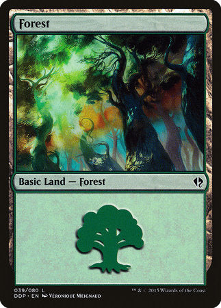 Forest (39) [Duel Decks: Zendikar vs. Eldrazi] | Mega City Incorporated