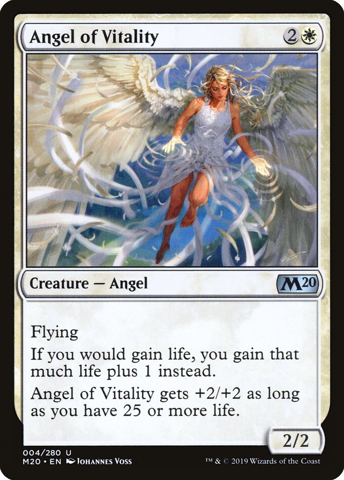 Angel of Vitality [Core Set 2020] | Mega City Incorporated