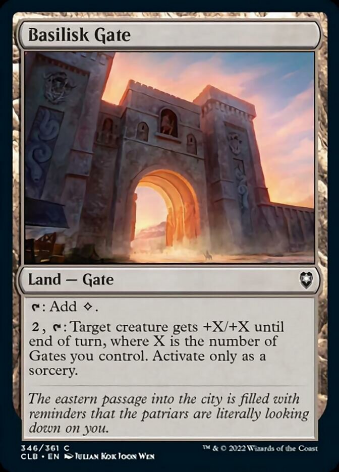 Basilisk Gate [Commander Legends: Battle for Baldur's Gate] | Mega City Incorporated