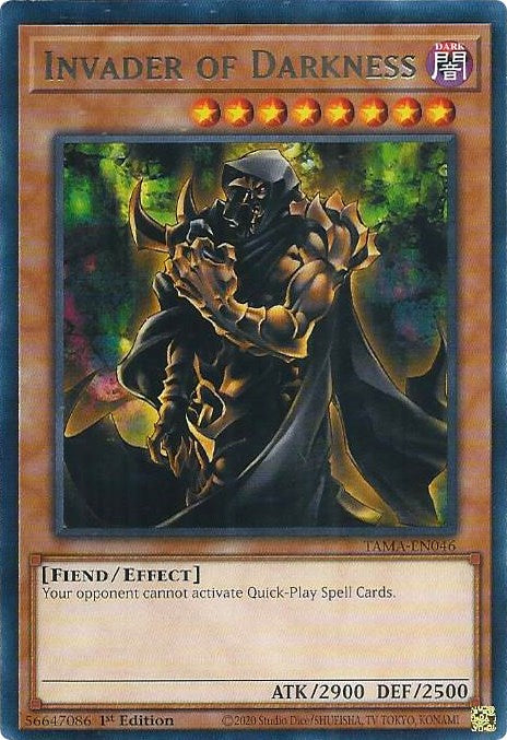 Invader of Darkness [TAMA-EN046] Rare | Mega City Incorporated