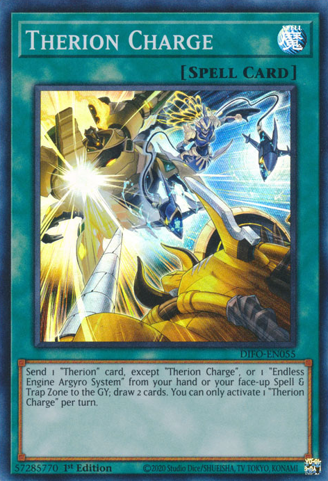 Therion Charge [DIFO-EN055] Super Rare | Mega City Incorporated