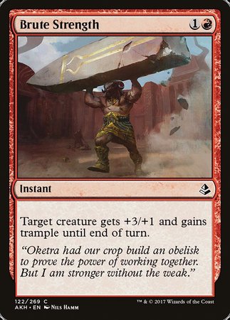 Brute Strength [Amonkhet] | Mega City Incorporated