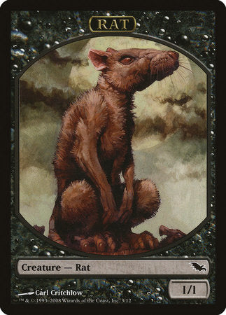 Rat Token [Shadowmoor Tokens] | Mega City Incorporated