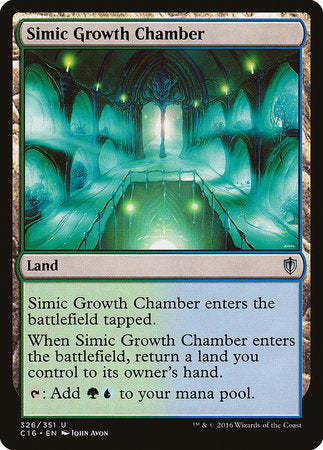 Simic Growth Chamber [Commander 2016] | Mega City Incorporated