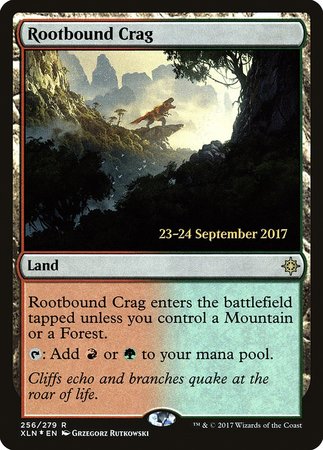 Rootbound Crag [Ixalan Promos] | Mega City Incorporated