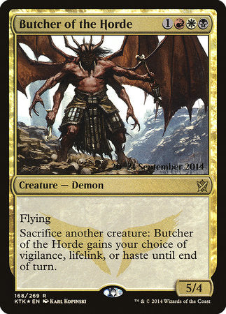 Butcher of the Horde [Khans of Tarkir Promos] | Mega City Incorporated