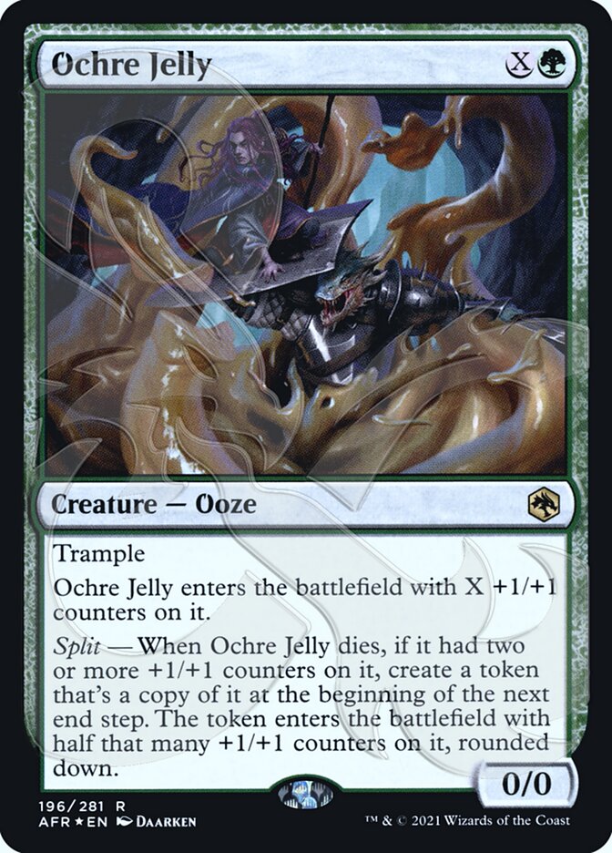 Ochre Jelly (Ampersand Promo) [Dungeons & Dragons: Adventures in the Forgotten Realms Promos] | Mega City Incorporated