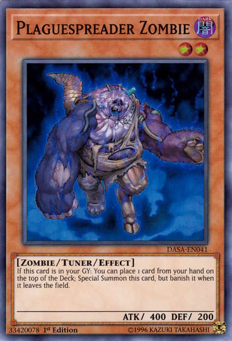 Plaguespreader Zombie [DASA-EN041] Super Rare | Mega City Incorporated