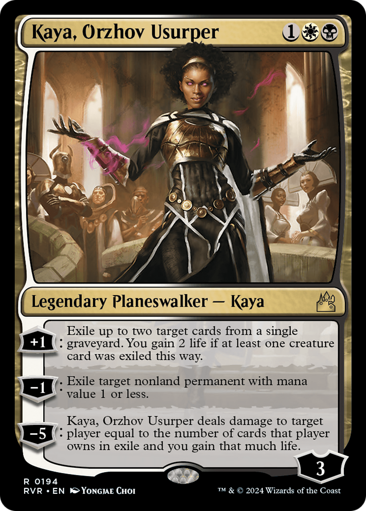 Kaya, Orzhov Usurper [Ravnica Remastered] | Mega City Incorporated