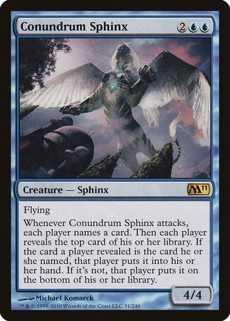 Conundrum Sphinx [Magic 2011] | Mega City Incorporated