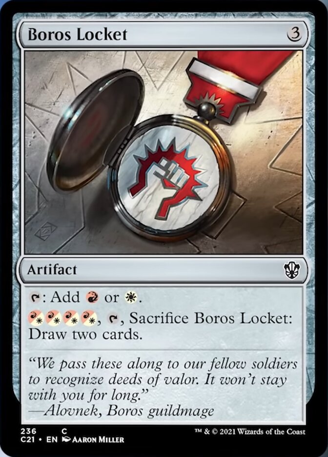 Boros Locket [Commander 2021] | Mega City Incorporated