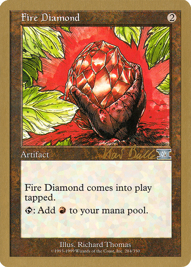 Fire Diamond (Kai Budde) [World Championship Decks 1999] | Mega City Incorporated