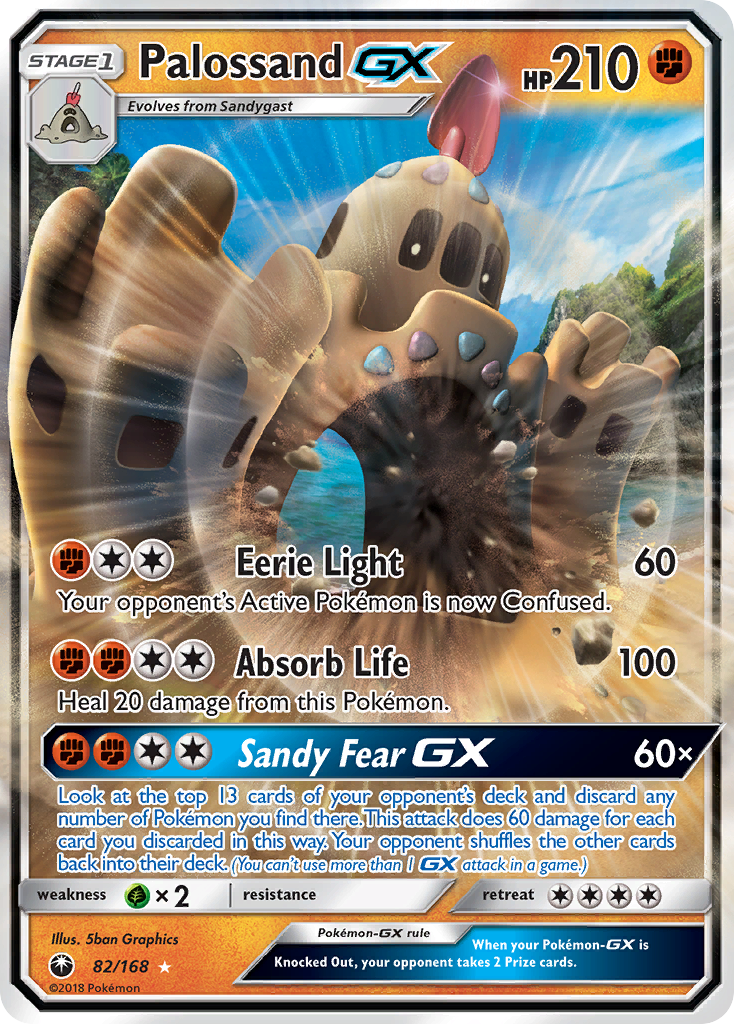 Palossand GX (82/168) [Sun & Moon: Celestial Storm] | Mega City Incorporated