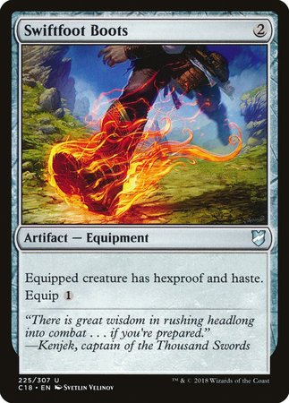 Swiftfoot Boots [Commander 2018] | Mega City Incorporated