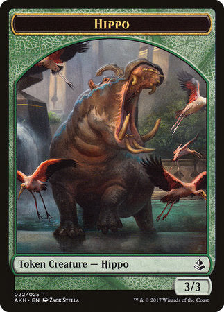 Hippo Token [Amonkhet Tokens] | Mega City Incorporated