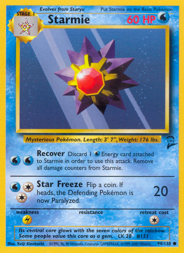 Starmie (94/130) [Base Set 2] | Mega City Incorporated