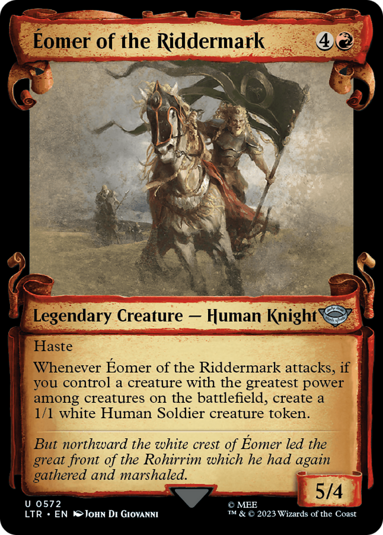 Eomer of the Riddermark [The Lord of the Rings: Tales of Middle-Earth Showcase Scrolls] | Mega City Incorporated