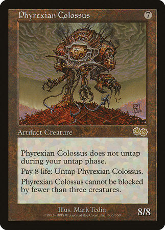 Phyrexian Colossus [Urza's Saga] | Mega City Incorporated