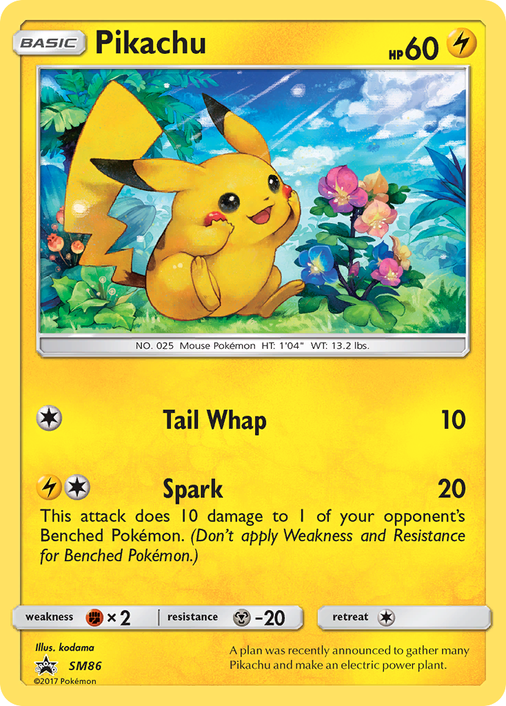 Pikachu (SM86) [Sun & Moon: Black Star Promos] | Mega City Incorporated