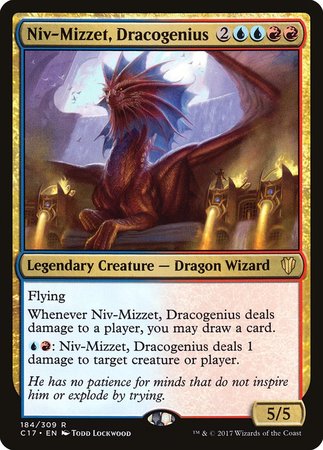 Niv-Mizzet, Dracogenius [Commander 2017] | Mega City Incorporated