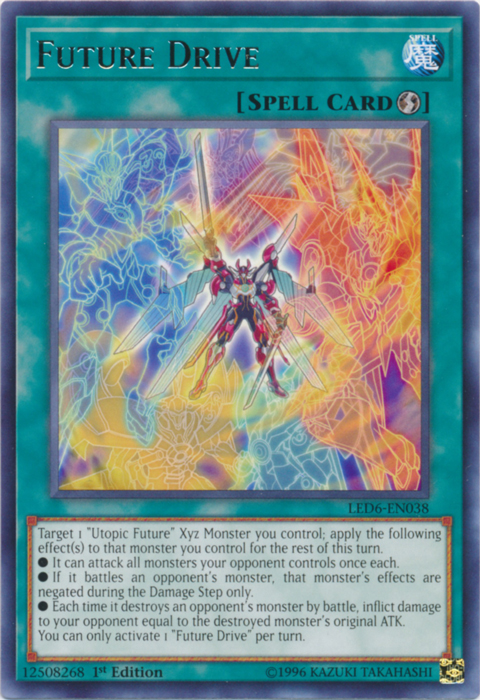 Future Drive [LED6-EN038] Rare | Mega City Incorporated