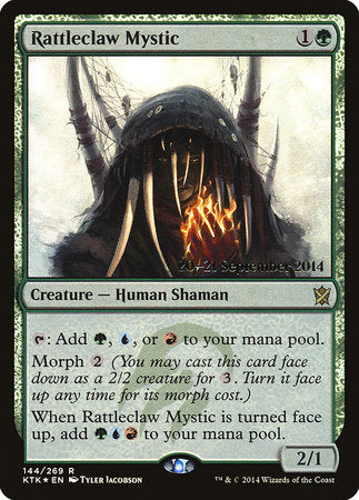 Rattleclaw Mystic [Khans of Tarkir Promos] | Mega City Incorporated