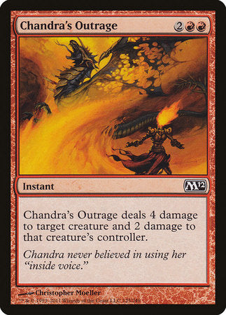 Chandra's Outrage [Magic 2012] | Mega City Incorporated