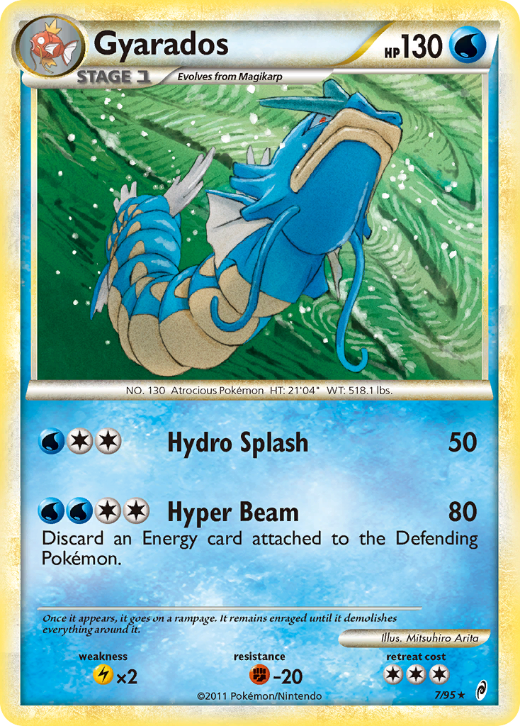 Gyarados (7/95) [HeartGold & SoulSilver: Call of Legends] | Mega City Incorporated