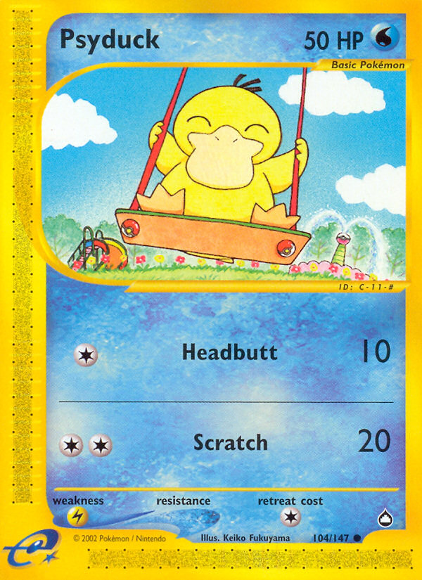 Psyduck (104/147) [Aquapolis] | Mega City Incorporated