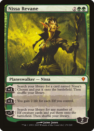 Nissa Revane [Zendikar] | Mega City Incorporated