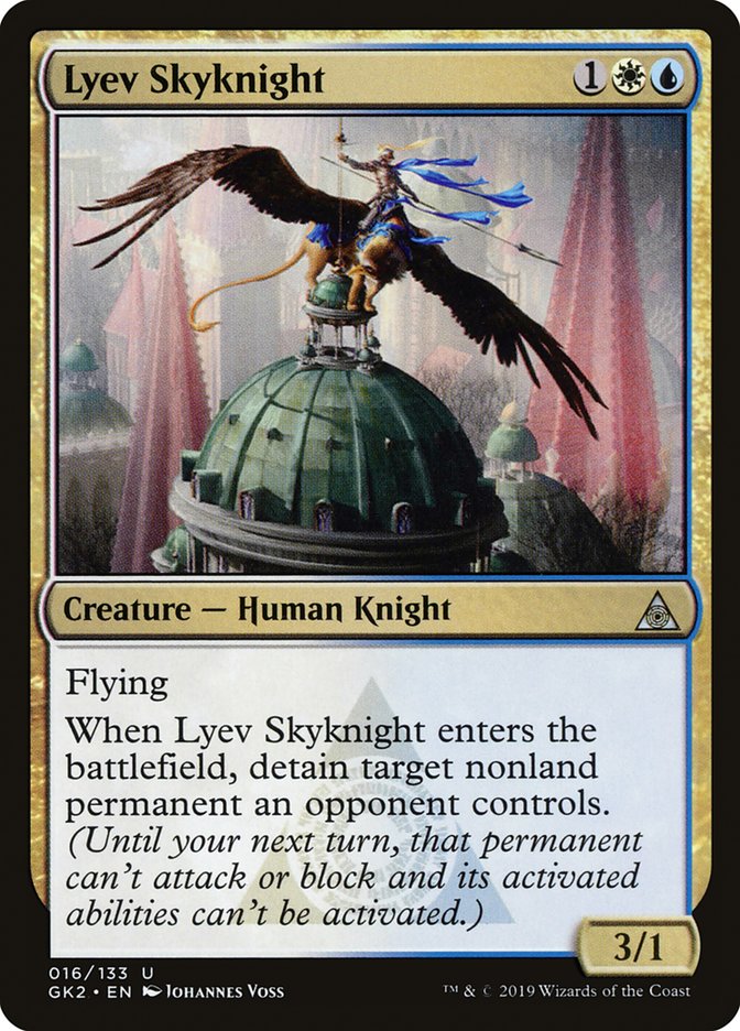 Lyev Skyknight [Ravnica Allegiance Guild Kit] | Mega City Incorporated