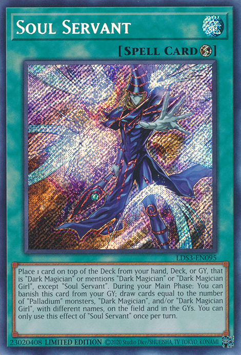 Soul Servant [LDS3-EN095] Secret Rare | Mega City Incorporated