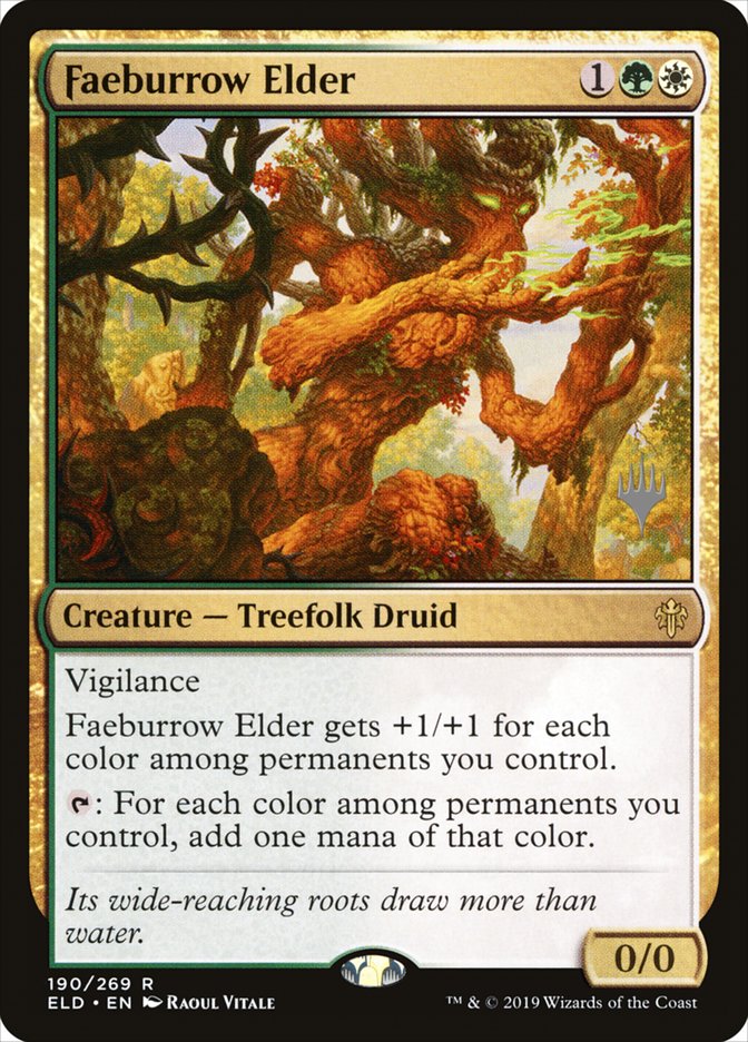 Faeburrow Elder (Promo Pack) [Throne of Eldraine Promos] | Mega City Incorporated