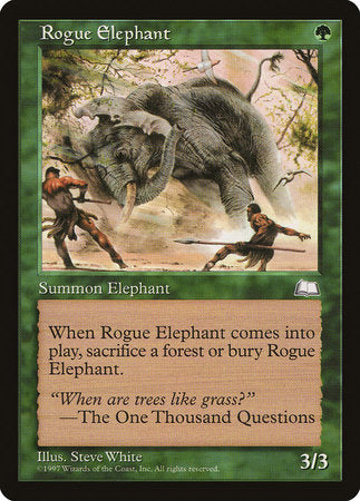 Rogue Elephant [Weatherlight] | Mega City Incorporated
