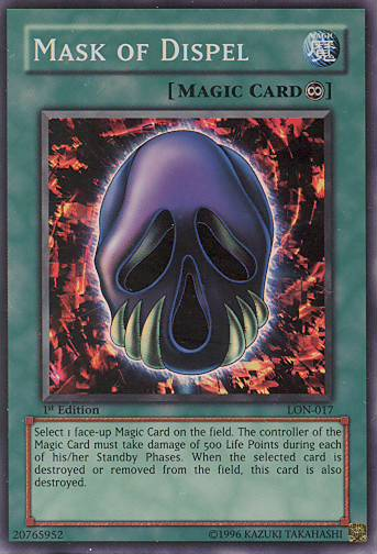 Mask of Dispel [LON-017] Super Rare | Mega City Incorporated