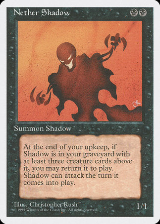 Nether Shadow [Fourth Edition] | Mega City Incorporated