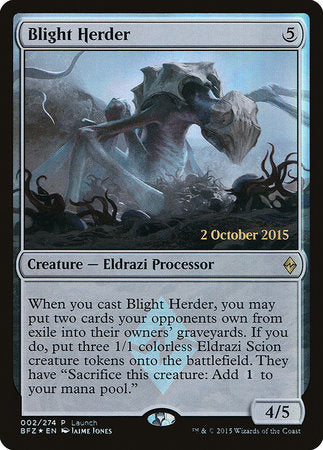 Blight Herder [Battle for Zendikar Promos] | Mega City Incorporated