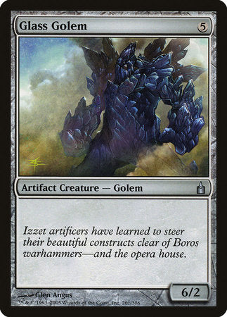 Glass Golem [Ravnica: City of Guilds] | Mega City Incorporated