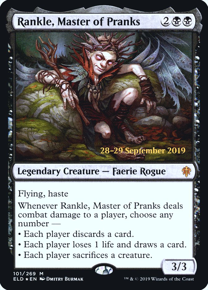 Rankle, Master of Pranks  [Throne of Eldraine Prerelease Promos] | Mega City Incorporated