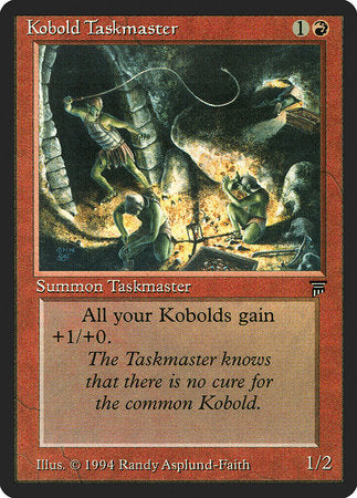 Kobold Taskmaster [Legends] | Mega City Incorporated