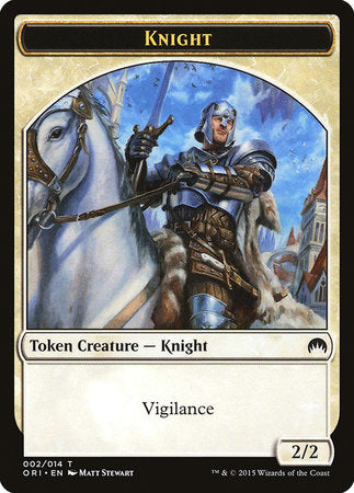Knight Token [Magic Origins Tokens] | Mega City Incorporated