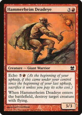 Hammerheim Deadeye [Modern Masters] | Mega City Incorporated