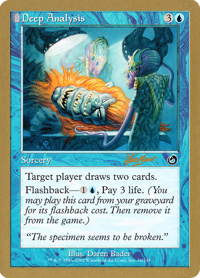 Deep Analysis (Sim Han How) [World Championship Decks 2002] | Mega City Incorporated
