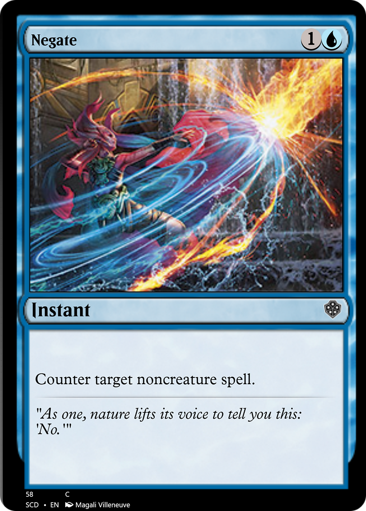 Negate [Starter Commander Decks] | Mega City Incorporated