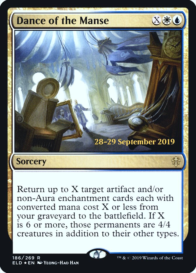 Dance of the Manse  [Throne of Eldraine Prerelease Promos] | Mega City Incorporated