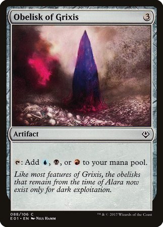 Obelisk of Grixis [Archenemy: Nicol Bolas] | Mega City Incorporated