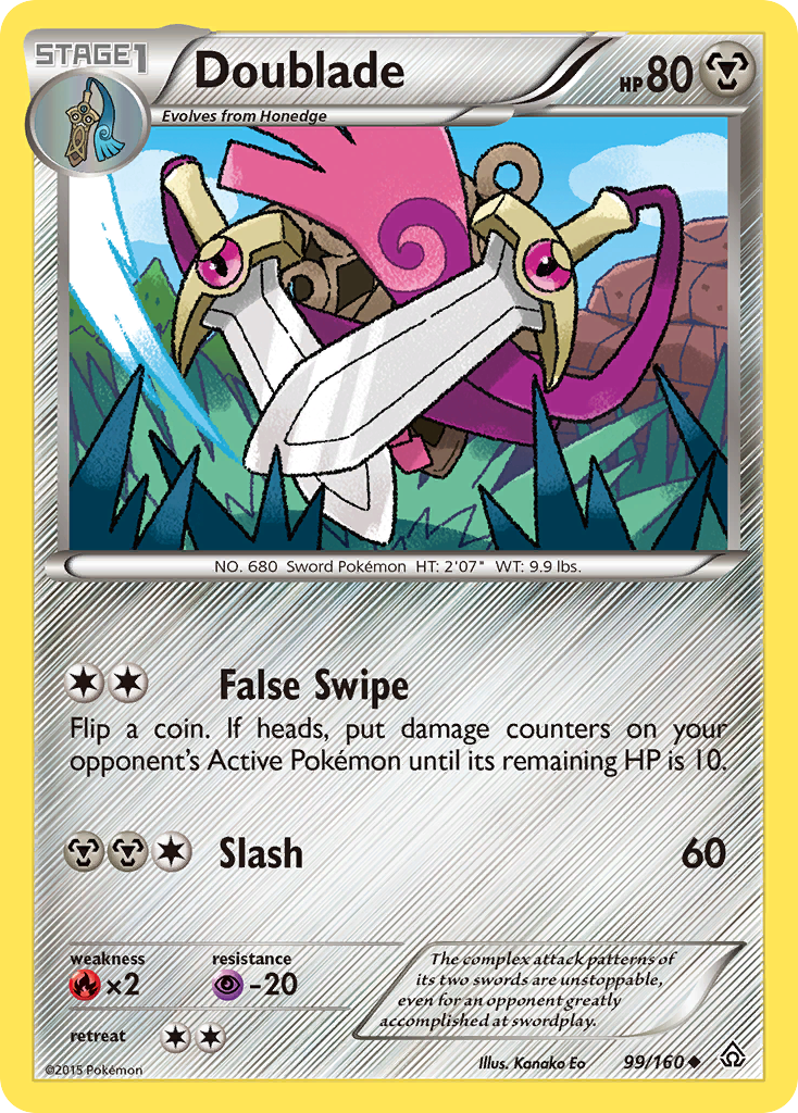 Doublade (99/160) [XY: Primal Clash] | Mega City Incorporated