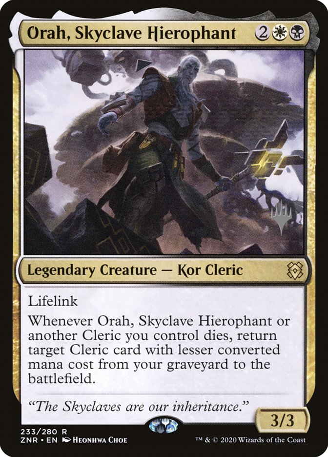 Orah, Skyclave Hierophant (Promo Pack) [Zendikar Rising Promos] | Mega City Incorporated